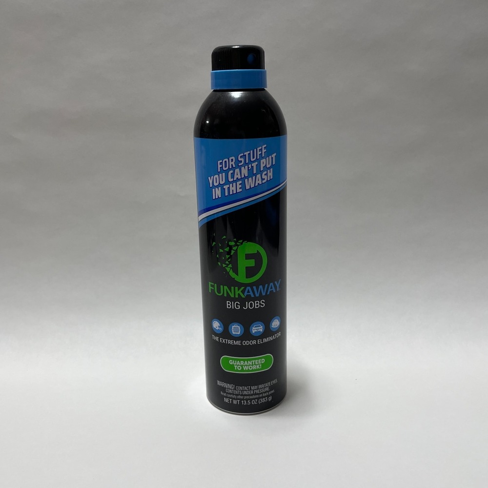 Funk Away Big Jobs Odor Eliminator 13.5 oz Removes Strong Lingering Odors NEW